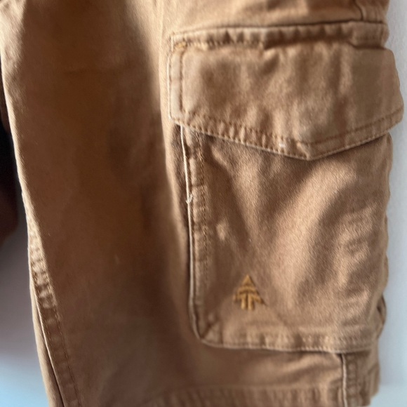 Woods Men's Brown/Tan Cargo Shorts 30 - Picture 3 of 6